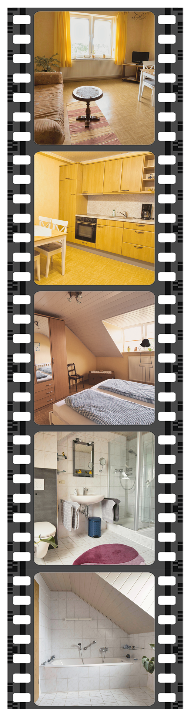 Dachgeschoss-Ferienwohnung Freiendiezer Stubb in Diez – Bildergalerie