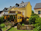 Haus und Garten der Ferienwohnung Freiendiezer Stubb in Diez