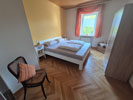 Schlafzimmer der Ferienwohnung Freiendiezer Stubb in Diez